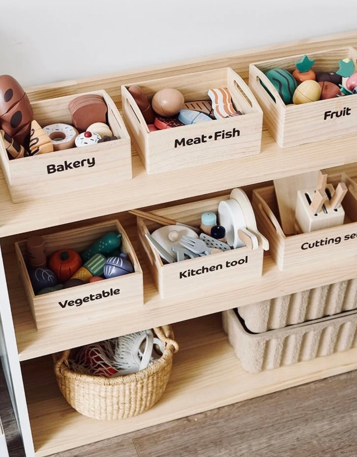 Wooden Food Sets