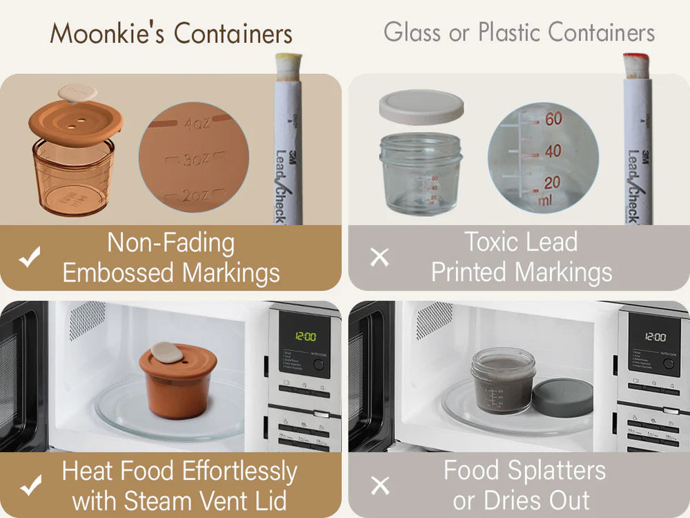 Silicone Baby Food Containers