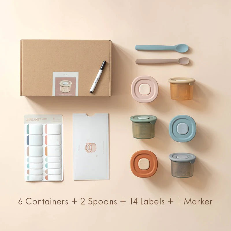 Silicone Baby Food Containers