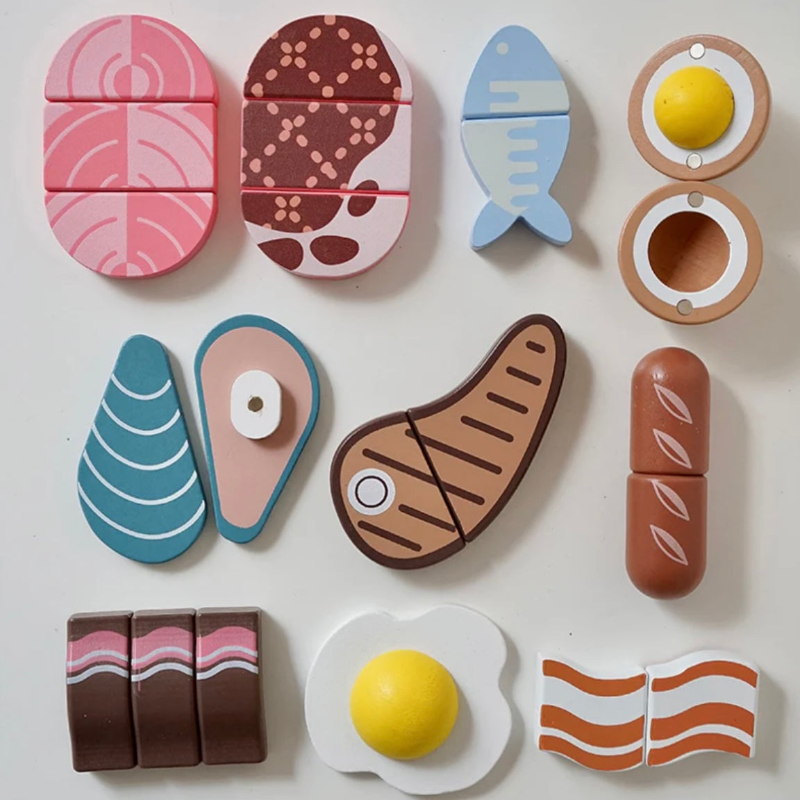 Wooden Food Sets