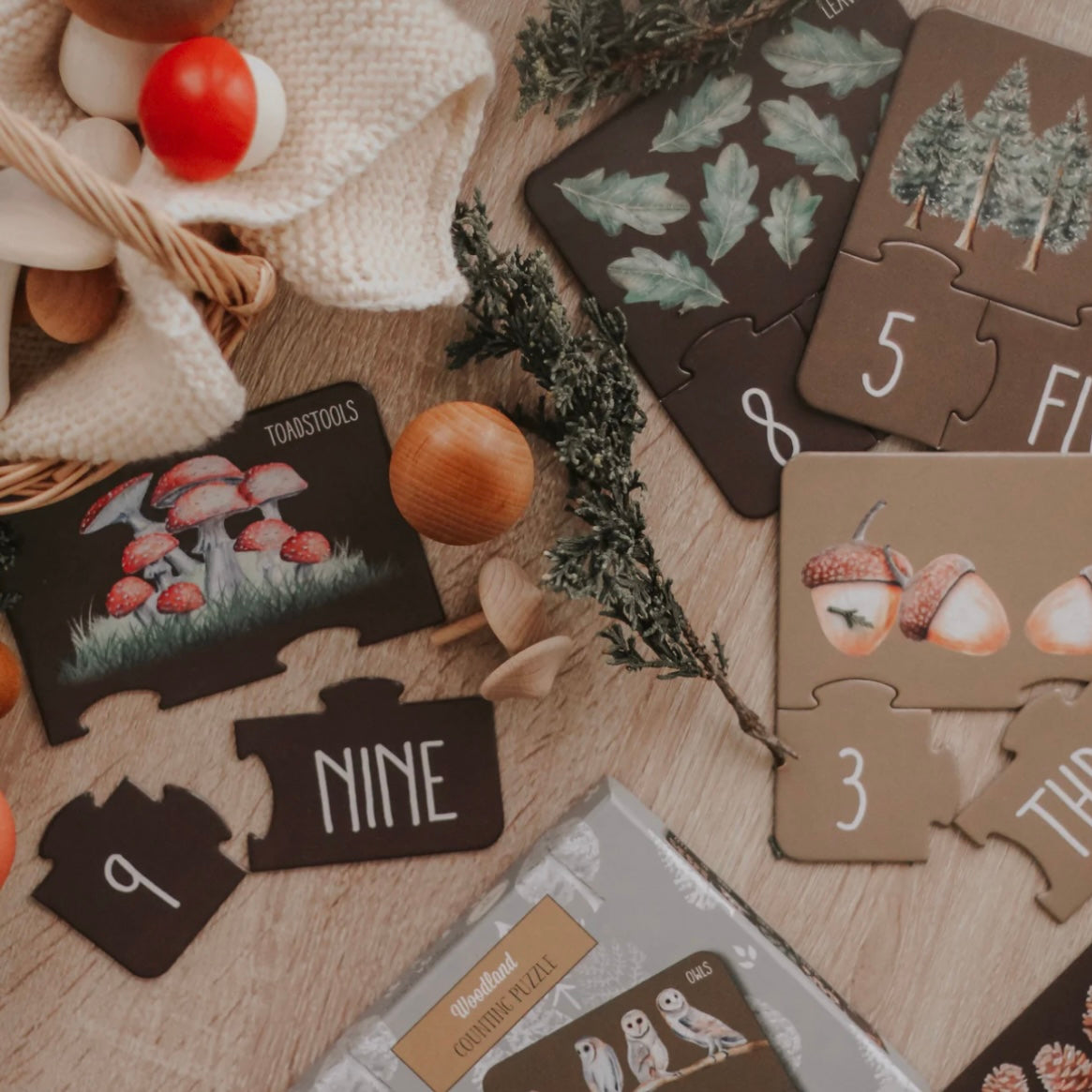 Woodland Counting Puzzle
