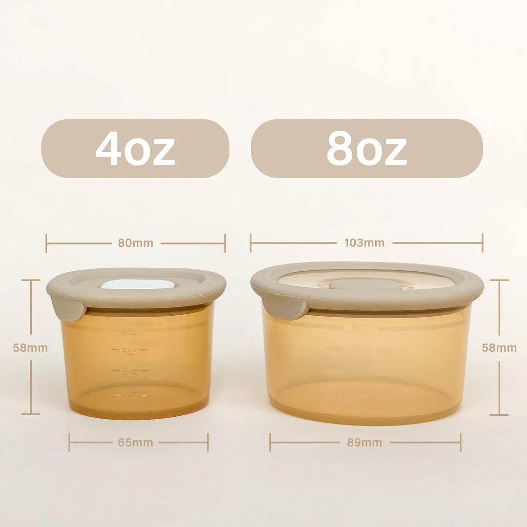 Silicone Baby Food Containers