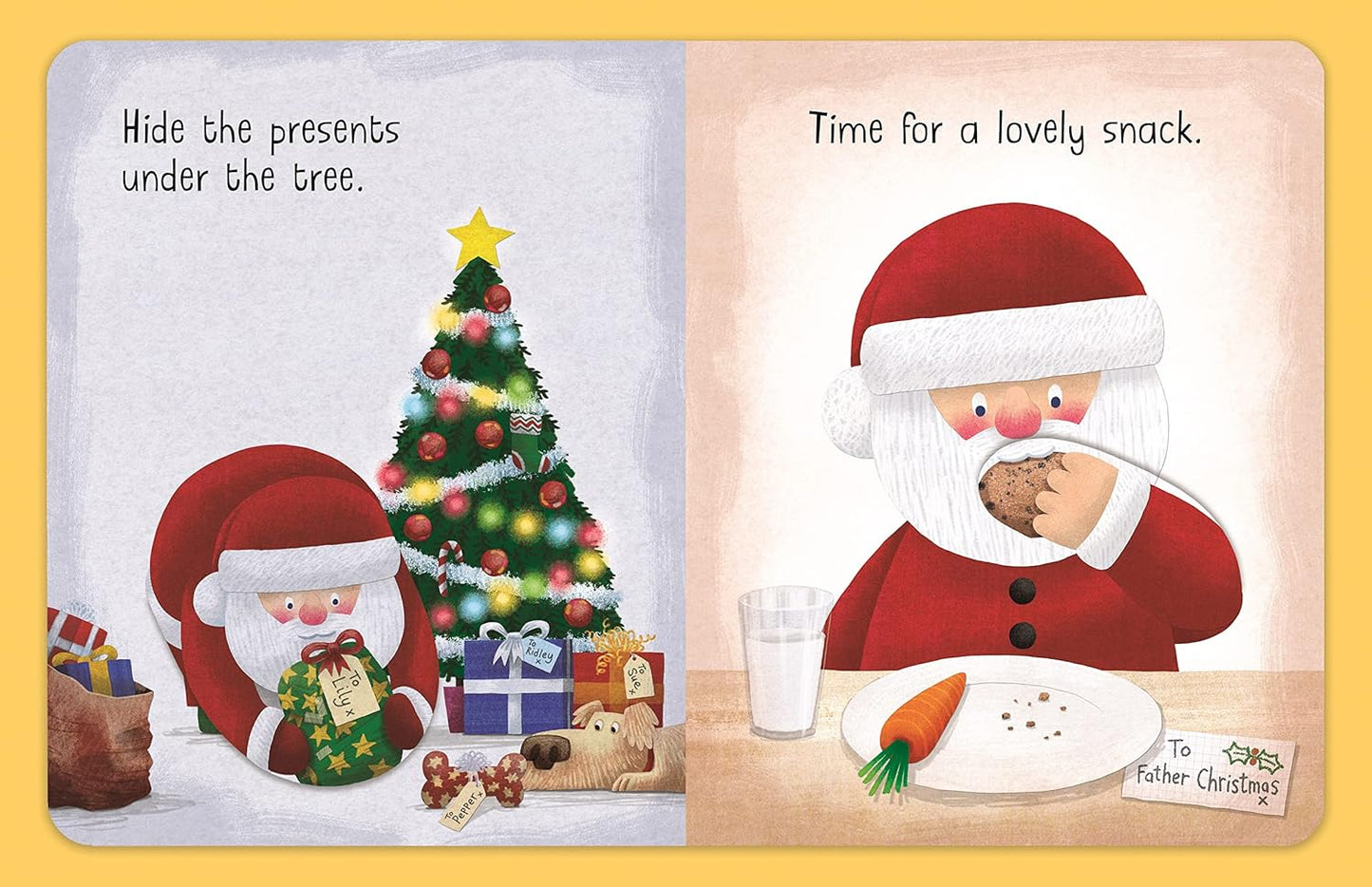 Busy Day: Father Christmas (Board Book)