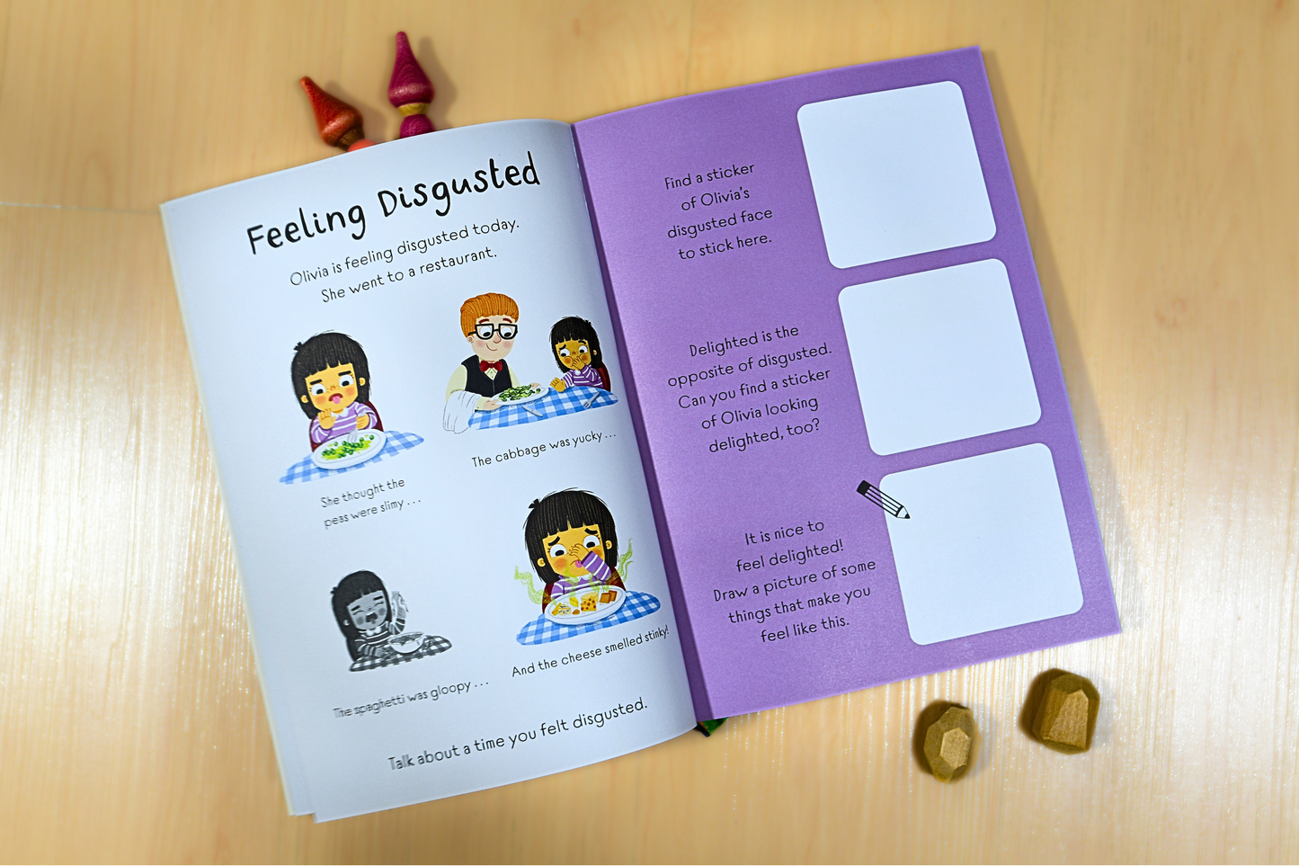 Find Out About: Feelings Sticker Activity