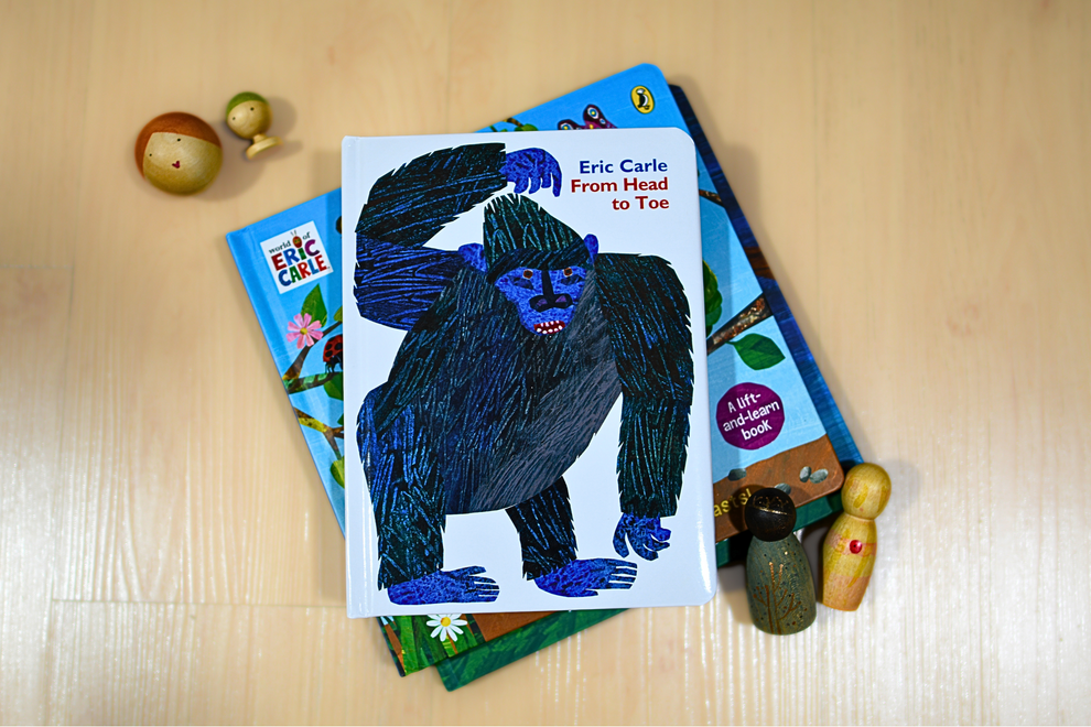 From Head To Toe Padded Board Book by Eric Carle – Tiny Little Explorers