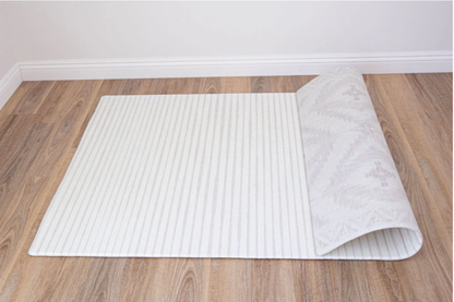 Mikro Collection Playmats - Aztec Ivory x Textured Natural Stripes