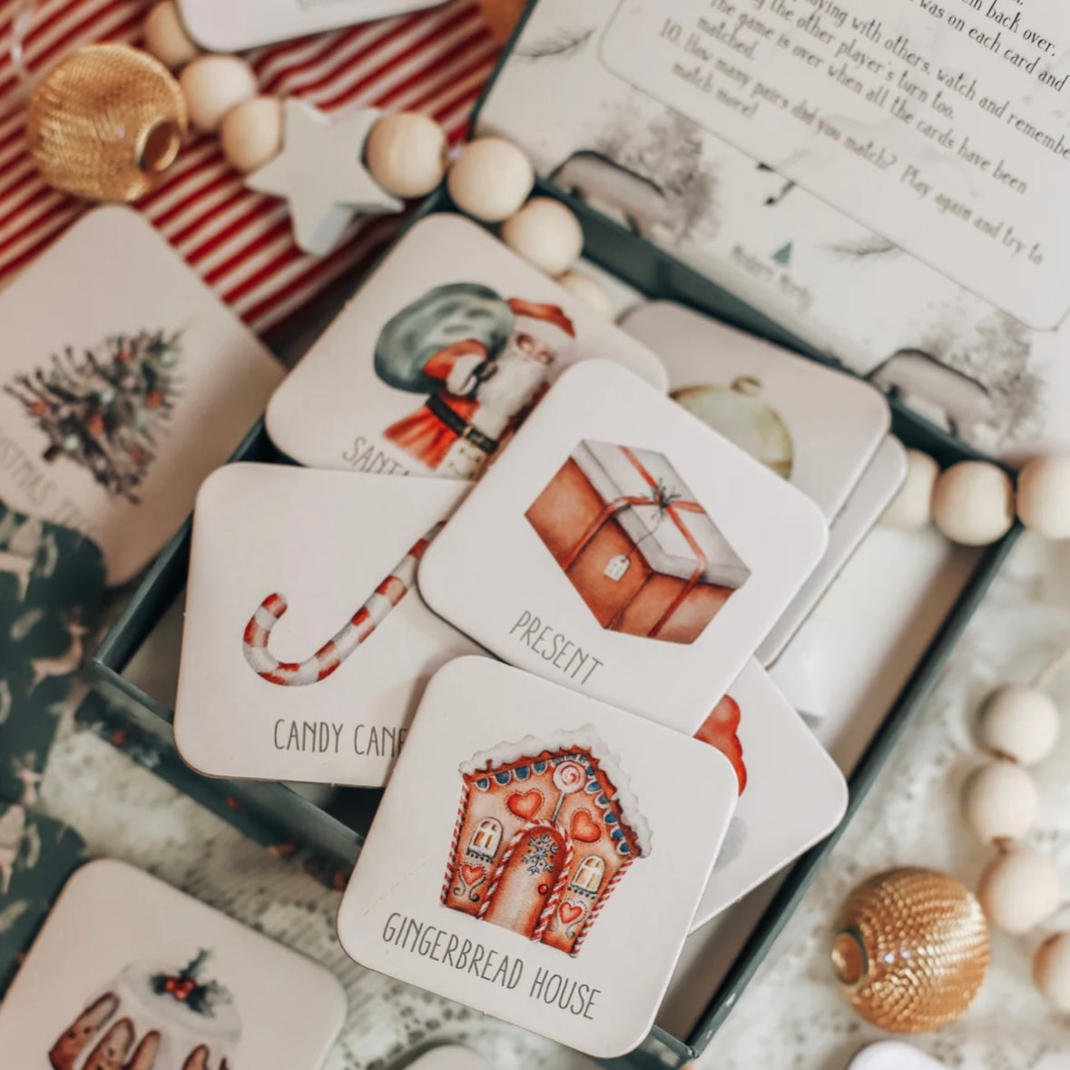 Christmas Memory Card Game