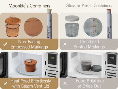 Silicone Baby Food Containers
