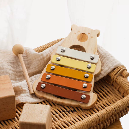 Wooden Bear Xylophone