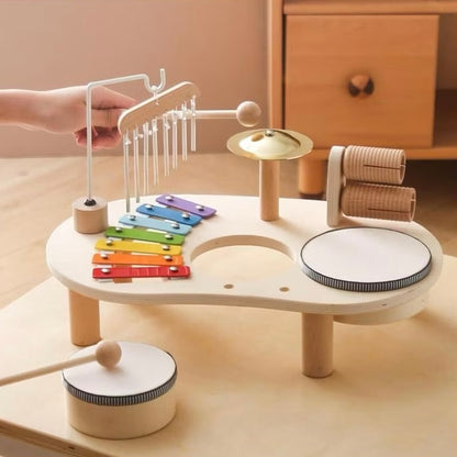 Wooden Musical Table Set