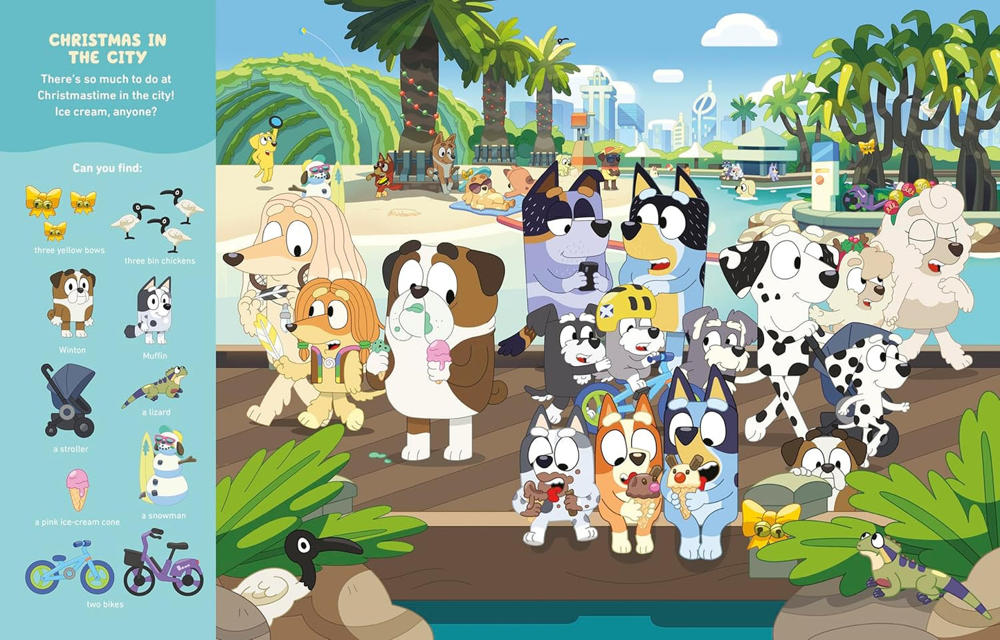 Where's Bluey? at Christmas: A Search-And-Find Book