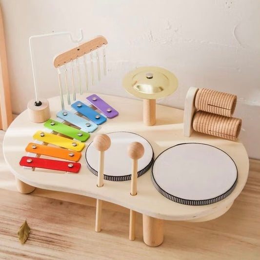 Wooden Musical Table Set