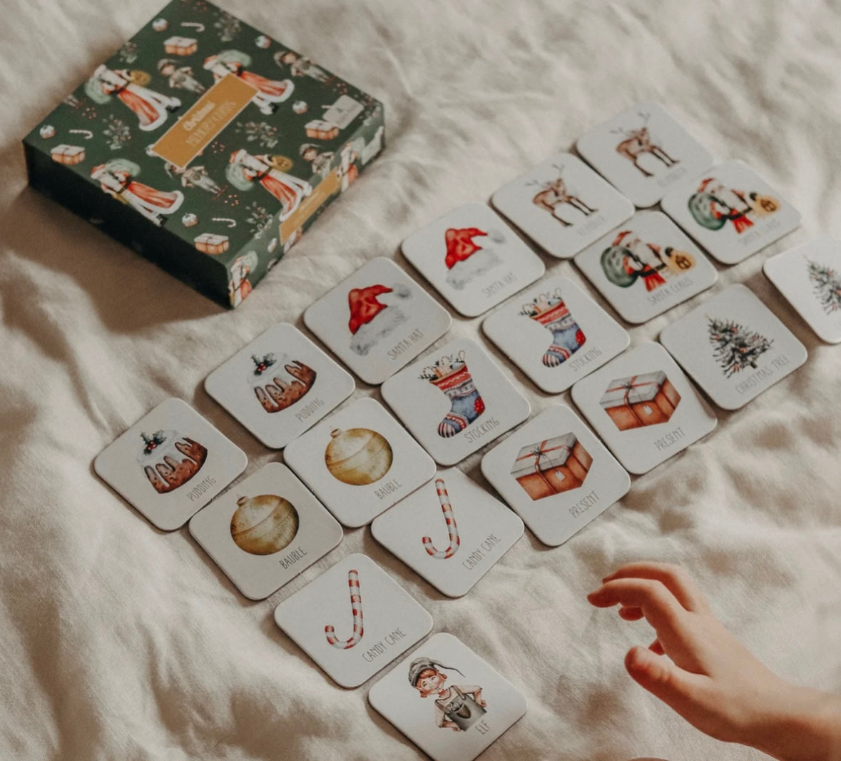 Christmas Memory Card Game