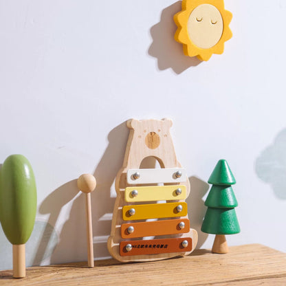 Wooden Bear Xylophone