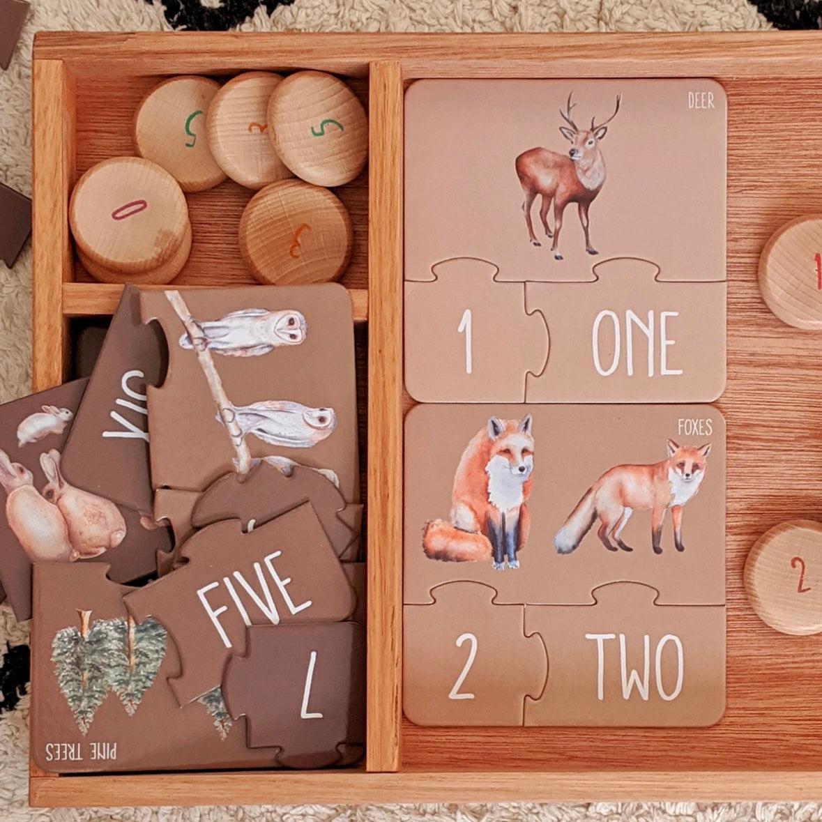 Woodland Counting Puzzle