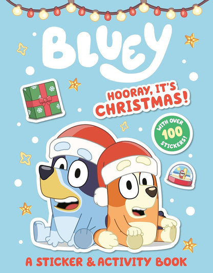 Bluey: Hooray, It's Christmas! (A Sticker & Activity Book)