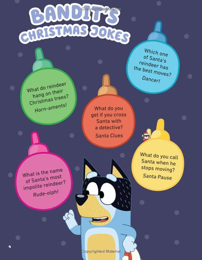 Bluey: Hooray, It's Christmas! (A Sticker & Activity Book)