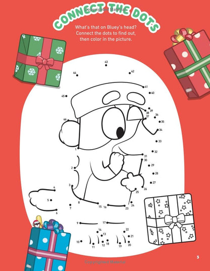 Bluey: Hooray, It's Christmas! (A Sticker & Activity Book)