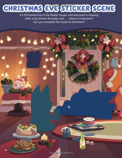 Bluey: Hooray, It's Christmas! (A Sticker & Activity Book)