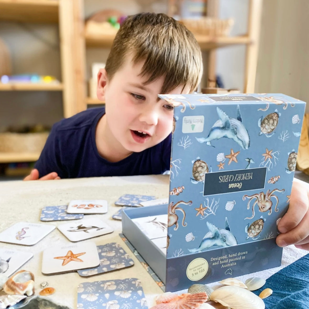 Ocean Memory Card Game