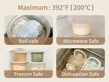 Silicone Baby Food Containers