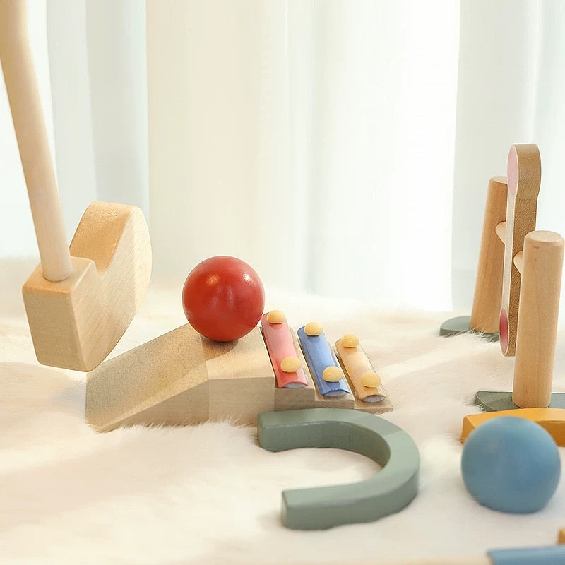 Wooden Little Golf Set