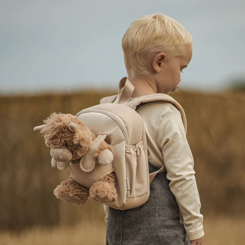 Moonkie Hug & Go™ Logan the Highland Cow