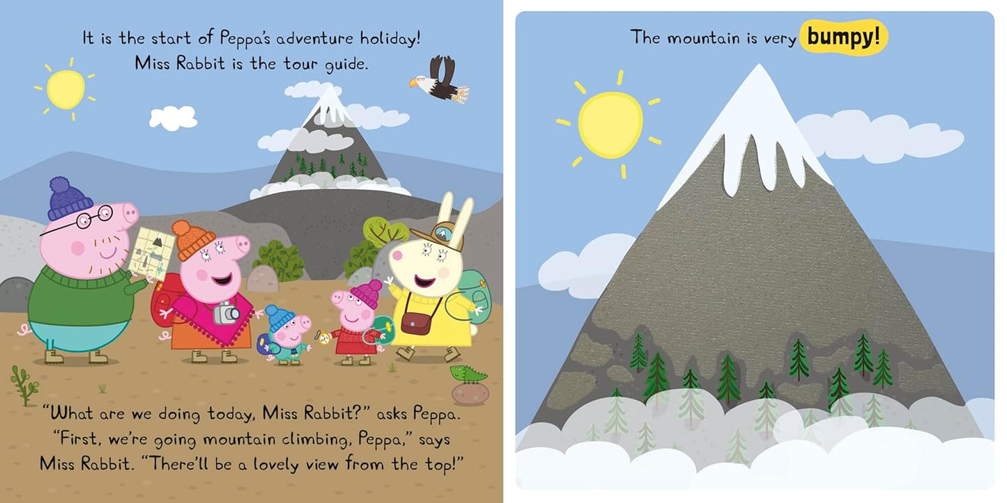 Peppa Pig: Peppa’s Adventure Holiday (A Touch-and-Feel Playbook)