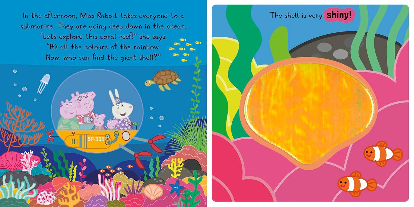 Peppa Pig: Peppa’s Adventure Holiday (A Touch-and-Feel Playbook)